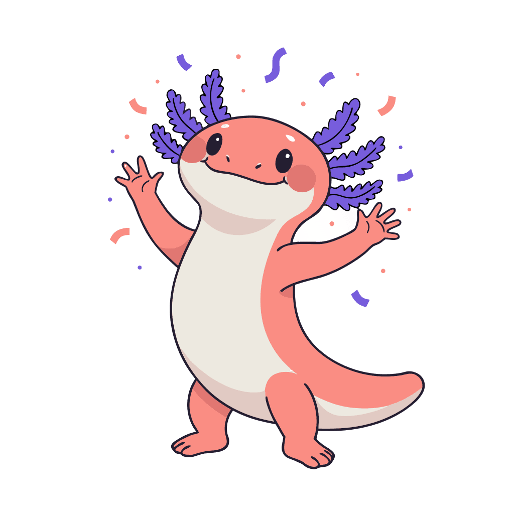 Newt celebrating a great study result